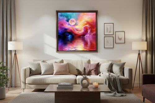 CosmicStorm Poster - 24x24 Bright Lounge