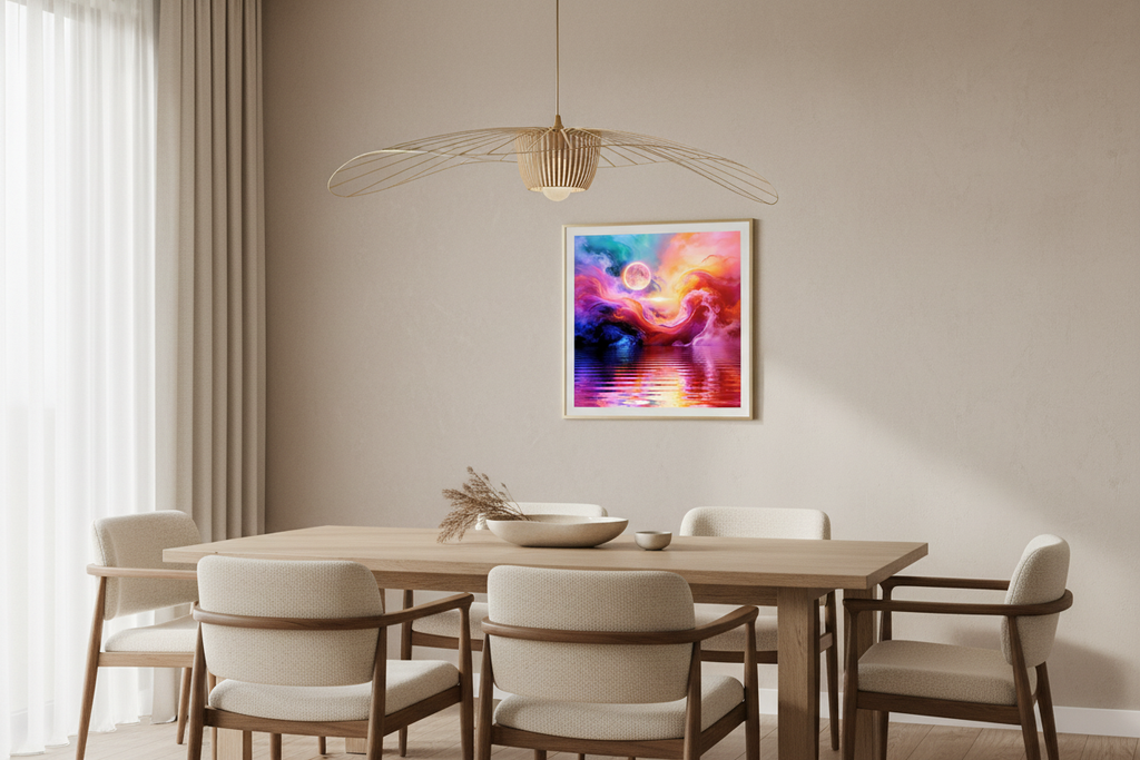 CosmicStorm Poster - Smaller Dining Room