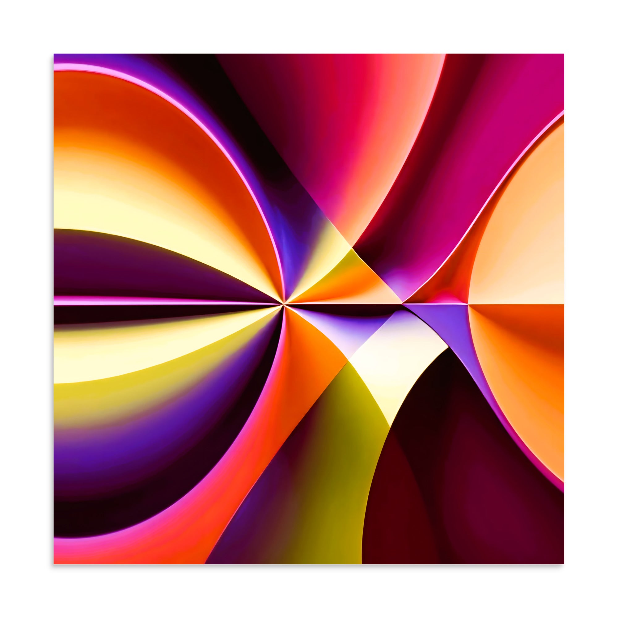 Story of Colour poster – 24×24 inch premium matte print, unframed view | Art of Hope. 