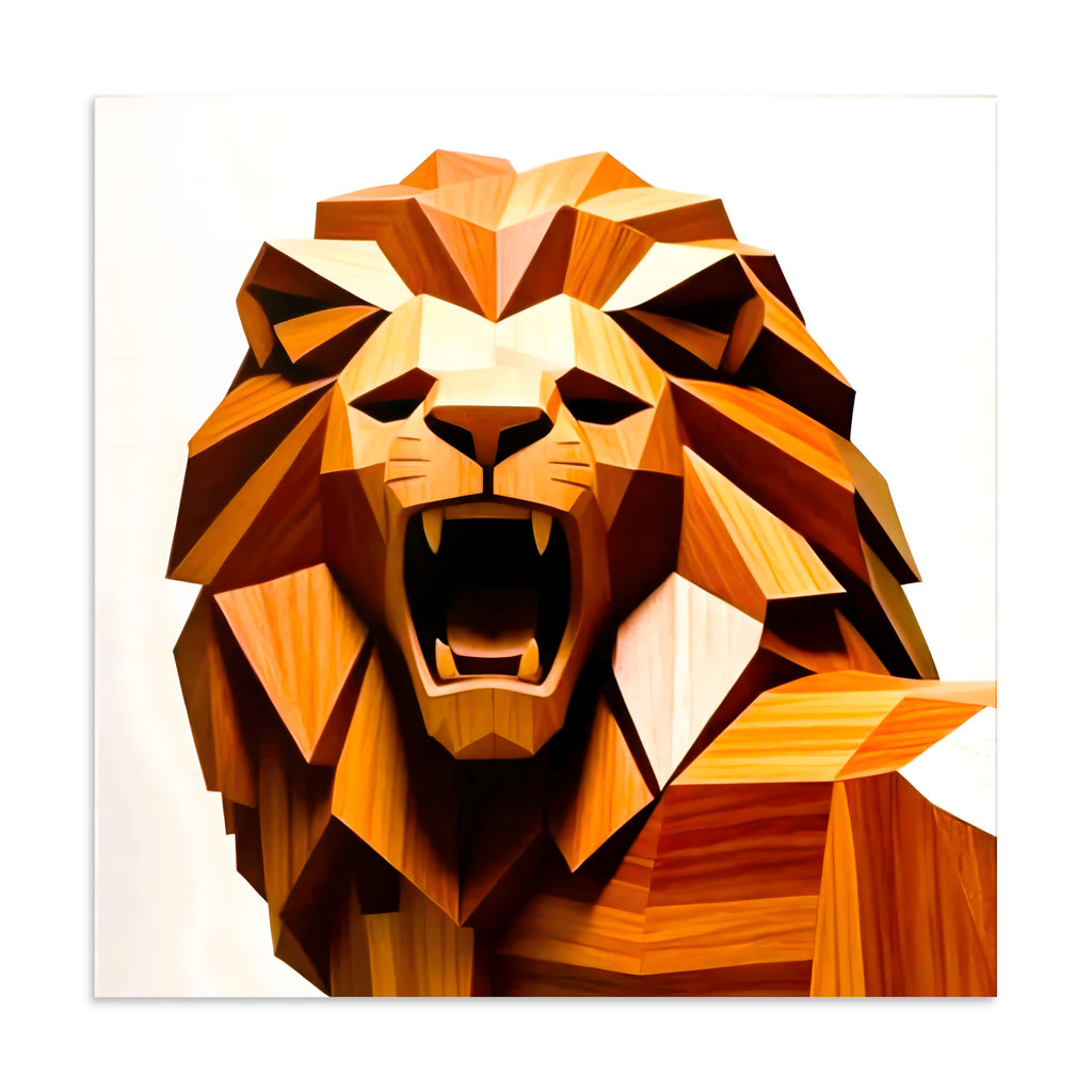 Leo Pride Poster art print displayed as a square poster on a white background.